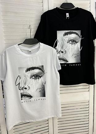 Футболка  oversize 100% коттон