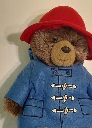 Paddington pms - м'яка плюшева вінтажна іграшка - ведмедик паддінгтон - 35 см