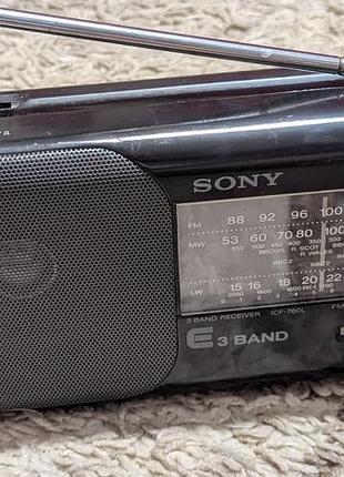Sony icf-760l радио fm 1980ти годы крутое