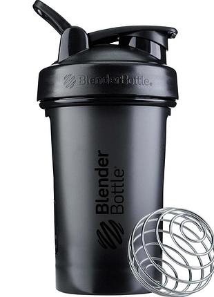Шейкер спортивний blenderbottle classic loop pro 20oz/590ml black (500386)