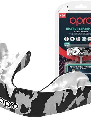 Капа opro instant camo взрослая (вик 11+) black/white (art.102523002)