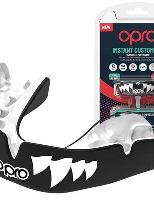 Капа opro instant jaws взрослая (вик 11+) black (art.102525002)