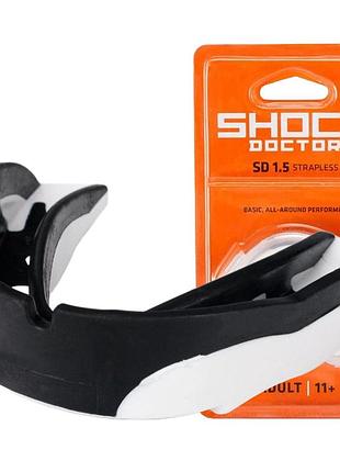 Капа shock doctor v1.5 доросла (вік 11+) white (art. 4000-bk-ad)
