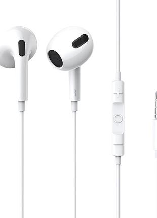 Навушники baseus encok 3.5mm lateral in-ear wired earphone