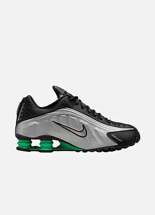 Кроссовки nike shox r4 metallic silver оригинал 40-41 размер