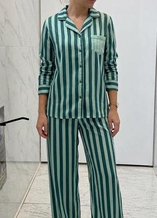 Сатинова костюм по хаті, піжамка під відомий бренд vs