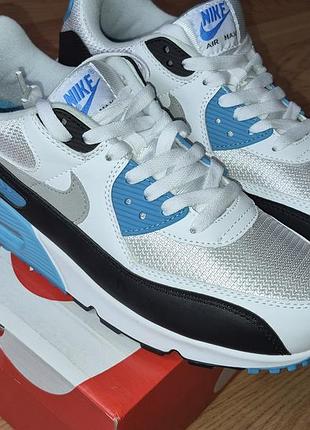 Nike air max 90 retro 2020 laser blue кроссовки мужские 45