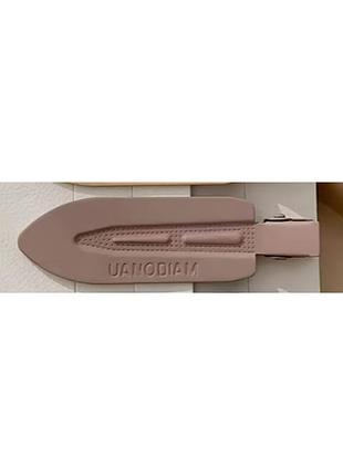 Оригинальная матовая металлическая заколка