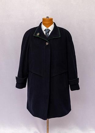Винтажное шерстяное пальто с резьбовыми пуговицами ✂️delmod international, finest alpaca loden 📍размер 2xl-3xl