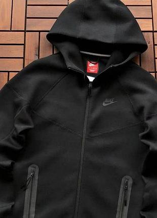 «🔥 кофта nike tech fleece 2024 | синій / чорний / білий | легка, тепла, стильна | швидка відправка» 10