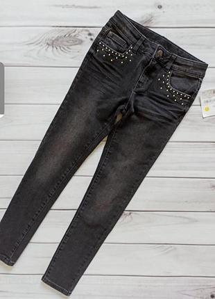 Джинси скіні на дівчинку 140