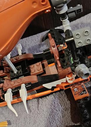 Конструктор, атака дирижабля,ниндзяго, lego 8