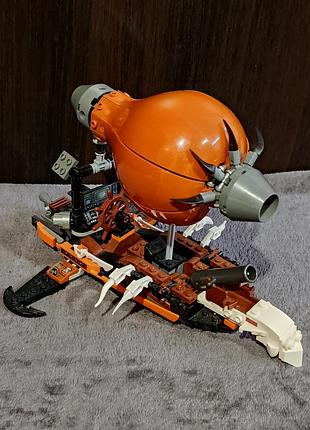 Конструктор, атака дирижабля,ниндзяго, lego 2