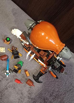 Конструктор, атака дирижабля,ниндзяго, lego 7