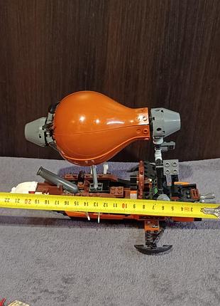 Конструктор, атака дирижабля,ниндзяго, lego 6