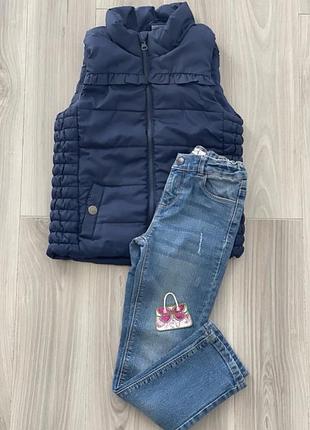 Жилетка/безрукавка lupilu на дівчинку 5-6 років.