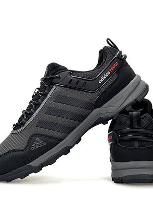 Мужские кроссовки adidas climaproof dark grey black 7