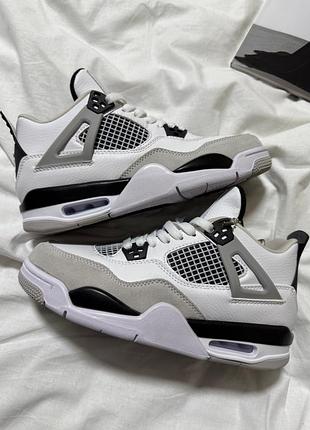 Nike air jordan retro 4 military premium(+2 пари шнурків)