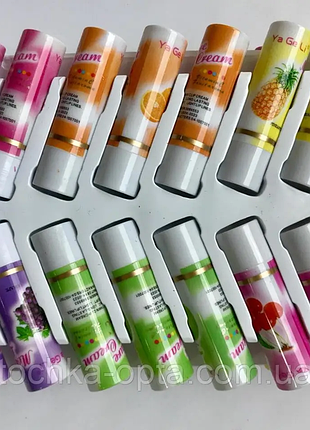 Гігієнична помада з фруктовими ароматами aise line hygienic lipstick