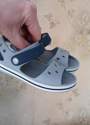 Сандалии crocs размер c 10 на стопу 16,5 чм
