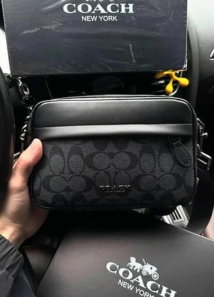 Сумка coach сумка коач мужская сумка сумка коач для мужчин сумка кожаная борсетка
