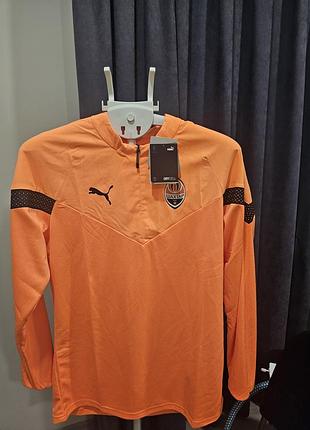Тренировочная кофта для футбола puma шахтар донецк