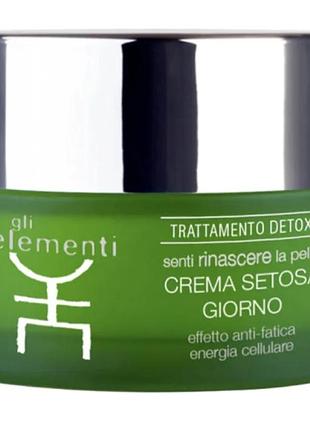 Detox line silky day cream

крем для обличчя