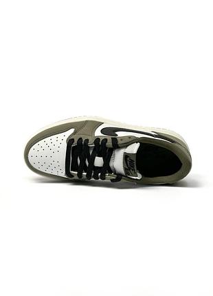 Air jordan retro 1 medium olive 2