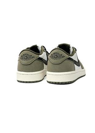 Air jordan retro 1 medium olive 5