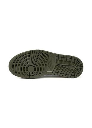 Air jordan retro 1 medium olive 6