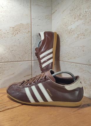 Винтажные кожаные кроссовки adidas record 2003 p.