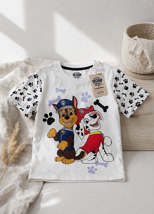Футболка paw patrol 🐾 (nickelodeon)
розмір: 122–128 (6–8 років)