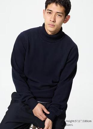 Uniqlo гольф 100 вовна шерсть 8