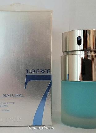 Loewe 7 natural, туалетна вода.
