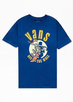 Футболка vans kids spotlight skeleton