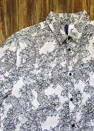 Сорочка гавайка h&amp;m divided, xl 2