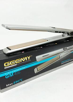 Утюжок для завивки волос gemei gm-416, выпрямляющий утюжок, утюжок для fu-300 выравнивания прически