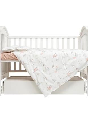 Комплект постельного белья в кроватку детский twins sky 3023-ts-1014