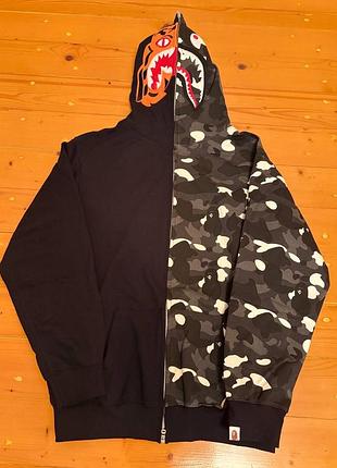 🔥 bape shark худі (split) 🔥 4