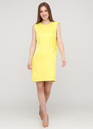 Плаття жіноче mango 61067029-12 l  жовтий