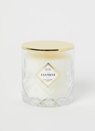 Ароматична свічка h&m home жасмин jasmine