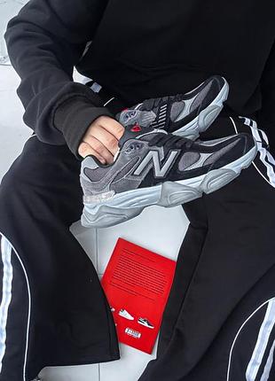 Кросівки new balance 9060 black/grey