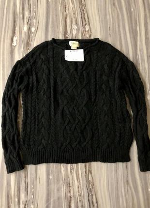 Светр ralph lauren denim supply cable knit cotton sweater,