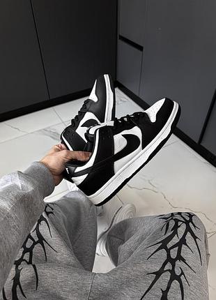 Кроссовки nike sb dunk low black/white