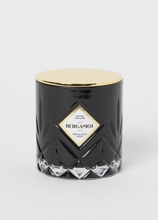 Ароматична свічка h&m home у склі bergamot бергамот