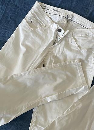 Джинси tommy hilfiger білі / vintage