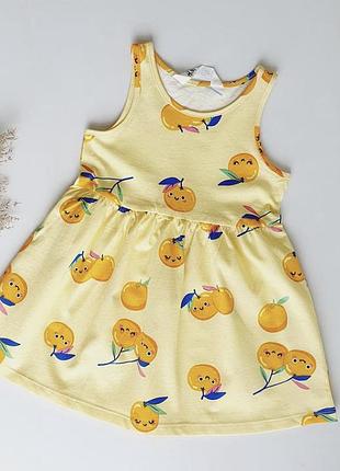 Сарафан сукня h&m 4/6р. 116 см бавовна 5