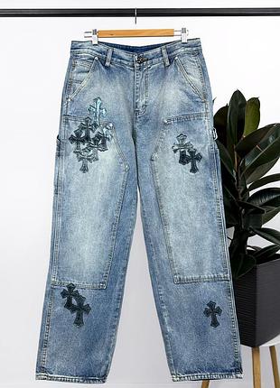 Джинси chrome hearts хром хартс