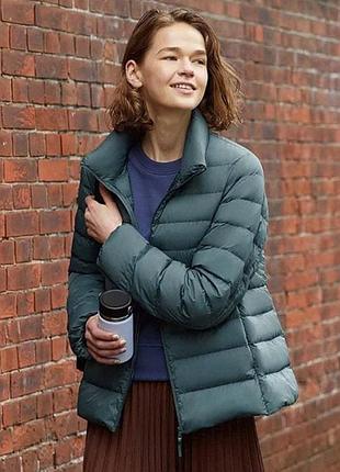 Uniqlo лёгкий пуховик курточка