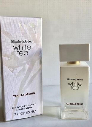 Вінтаж. рідкість. зняті з виробництва! lizabeth arden white tea vanilla orchid 50ml. оригінал.